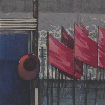 Flags Floats and Boats IV
Lithograph
180mm x 180mm
2005
